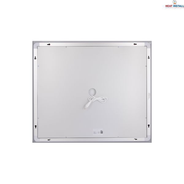 Дзеркало Lidz Kubis (KU1) 600х700 з LED-підсвічуванням Touch, з антизапотіванням, з димером, рег. яскравості LDKU60070049285 SD00055409 фото