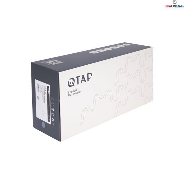 Змішувач для ванни Qtap Arvin з довгим поворотним виливом та душовим гарнітуром QTARV260CRM48641 Chrome SD00054765 фото
