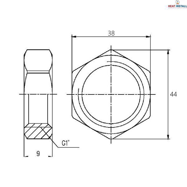 Контргайка Thermo Alliance Forte 1" SF35025 SD00002525 фото