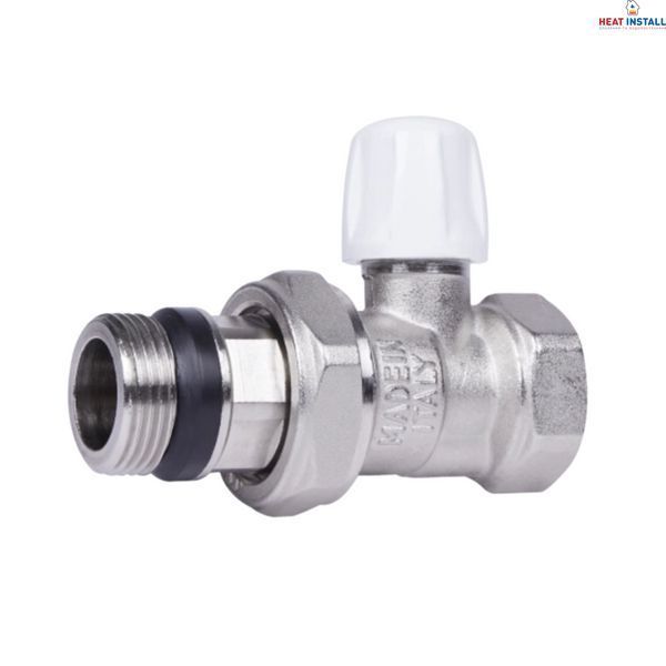 Кран радіаторний Icma 3/4" з антипротіканням прямий без ручки №815+940 SD00023710 фото