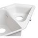 Кухонна мийка з додатковою чашею Lidz 1000x500/225 WHI-01 (LIDZWHI011000500225) SD00044511 фото 6