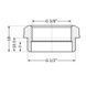 Футорка Thermo Alliance Standart 1/2"х3/8" ЗВ SD423159 SD00047899 фото 3