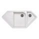 Кухонна мийка з додатковою чашею Lidz 1000x500/225 WHI-01 (LIDZWHI011000500225) SD00044511 фото 1