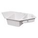 Кухонна мийка з додатковою чашею Lidz 1000x500/225 WHI-01 (LIDZWHI011000500225) SD00044511 фото 4