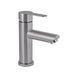 Змішувач для раковини Brinex Pure 001F низький Nickel BRIPUR001FNKL SD00053172 фото 1