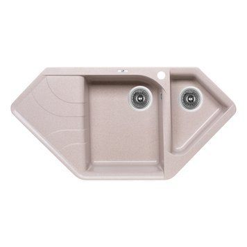 Кухонна мийка з додатковою чашею Lidz 1000x500/225 COL-06 (LIDZCOL061000500225) SD00044512 фото