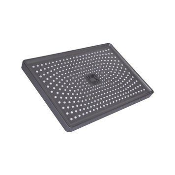 Стельова лійка Qtap (305x210x40) для душової системи Presto Graphite QTPRE30521040GRP50582 SD00056706 фото