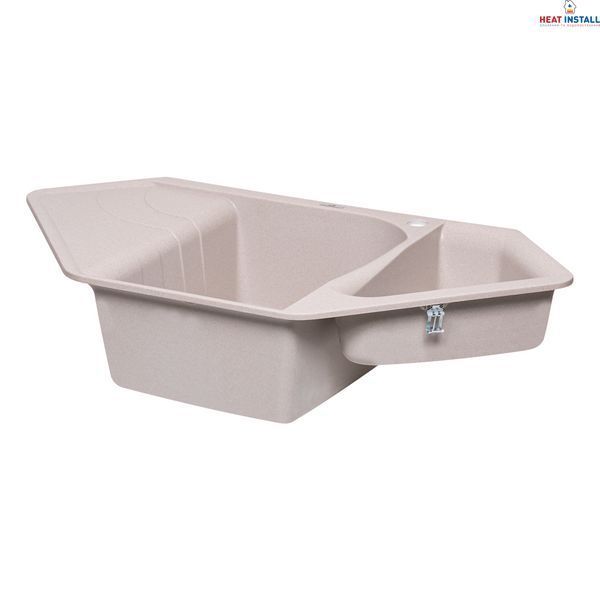Кухонна мийка з додатковою чашею Lidz 1000x500/225 COL-06 (LIDZCOL061000500225) SD00044512 фото