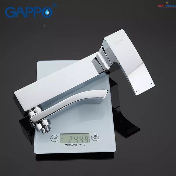 Змішувач для ванни GAPPO G3207, хром 1033982 фото