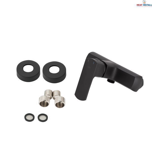 Змішувач для душу Qtap Lipno QTLIPNO4023101CB Black Matt SD00042260 фото