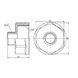 Перехід Thermo Alliance Forte 1" 1/4х1/2" ВЗ SF3603215 SD00002609 фото 2