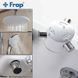 Душева система Frap F2431, поворотний вилив, лійка, білий/хром 1033769 фото 4