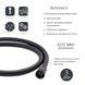 Шланг для ручного душу Qtap Hadice 1200 мм QTHADPVC120B Black Matt SD00047465 фото 1