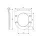 Сидіння для унітаза Qtap (Jay 490, Swan 490) з мікроліфтом Slim QT99SC6106W SD00052113 фото 6