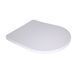 Сидіння для унітаза підлогового (Grand) 560&times;363&times;30 мм, White, з мікроліфтом, Slim Duroplast, Quick Release QT26228301W3 Qtap SD00053639 фото 2