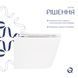 Унітаз підвісний Qtap Scorpio безободковий Ultra Quiet з сидінням Soft-close QT14332380ASW SD00054227 фото 3