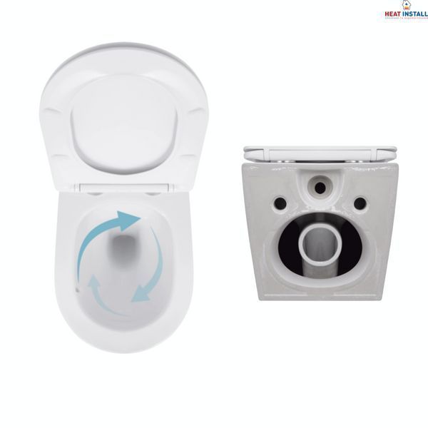 Акційний набір: Унітаз підвісний Jay Ultra Quiet QT07335177W 485х360х320 + Tern Ultra Quiet QT17332303ASW 490x365x325 SD00054048 фото
