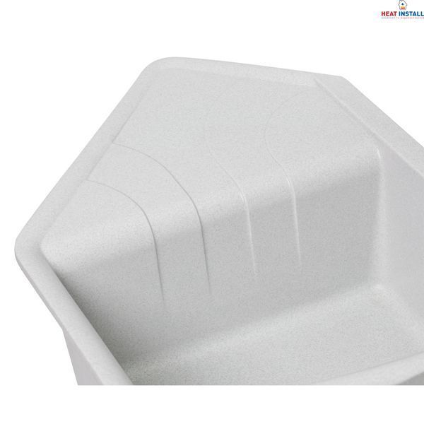 Кухонна мийка з додатковою чашею Lidz 1000x500/225 GRA-09 (LIDZGRA091000500225) SD00044513 фото