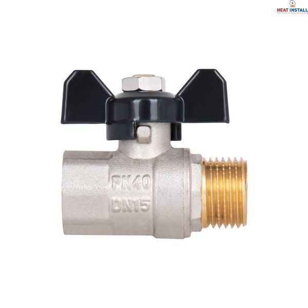 Кран кульовий Thermo Alliance Base 1/2" ВЗ для води (метелик) SD607W15 SD00002815 фото
