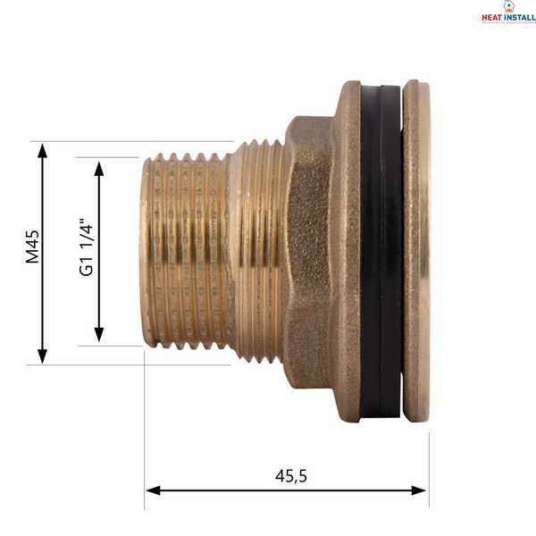 Врізка Thermo Alliance Standart 1&nbsp;1/4" в бак SD40032 SD00047790 фото