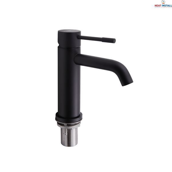 Змішувач для раковини Qtap Scorpio QTSCOR1050105B Black Matt SD00047466 фото