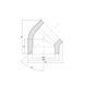 Кутик PPR Thermo Alliance 63, 45&deg; SD00029403 фото 2