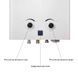 Колонка газова димохідна Thermo Alliance JSD20-10CR 10 л White SD00024547 фото 2