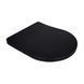 Сидіння для унітаза Qtap (Robin 490) 425x363x50 мм, Matt Black, з мікроліфтом Slim Duroplast, Quick Release QTSC179MB48676 SD00054800 фото 1