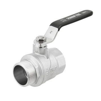 Кран кульовий Raftec BLACK PN40 ЗВ 1" ручка DRH31 39512 фото