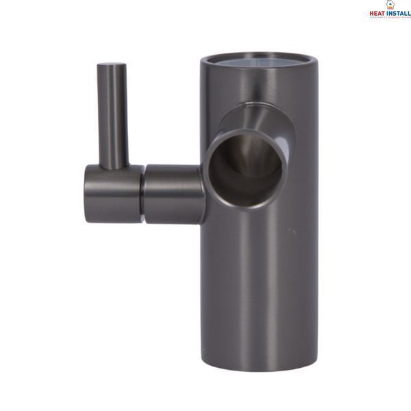 З'єднувач душової стійки Qtap (71,2x52x962) для душової системи Gemini Gunmetal Black PVD QTGEM71252962GMB50214 SD00056338 фото