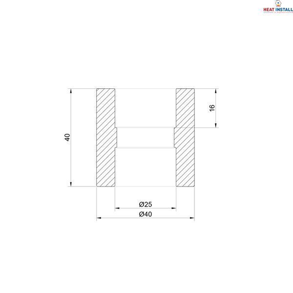 Муфта PPR Thermo Alliance 25 SD00029294 фото