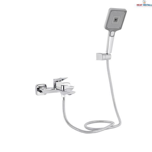 Змішувач для ванни Qtap Presto (з душовим гарнітуром) QTPRE259CRM45574 Chrome SD00051698 фото