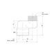 Ексцентрик радіаторний Icma 1/2"х2 см №720 SD00020747 фото 3