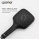 Душова система GAPPO G2417-6, вилив - перемикач на лійку, чорний 1041637 фото 4