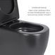 Акційний набір: Унітаз напольний Robin Ultra Quiet QT13226083AMB 660x360x855 Black + Біде напольне Robin QT13442141CMB 565x360x405 Black SD00054052 фото 4