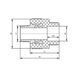 Муфта PPR Blue Ocean "Білий" 25х1/2" ЗР SD00042198 фото 6