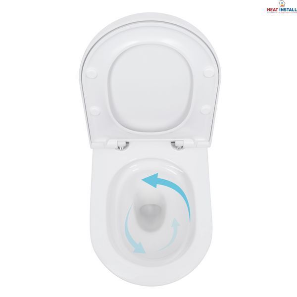 Унітаз підвісний Qtap Scorpio ML Ultra Quiet 520x365x365&nbsp;мм, з сидінням Soft-close MagLock, White QTSCOML26W49624 SD00055748 фото