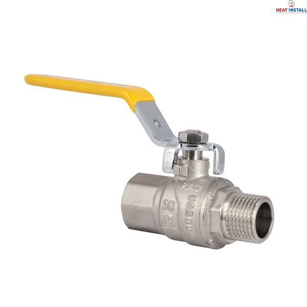Кран кульовий Thermo Alliance Forte 1/2" ВЗ для газа (ручка) SF605G15 SD00010583 фото