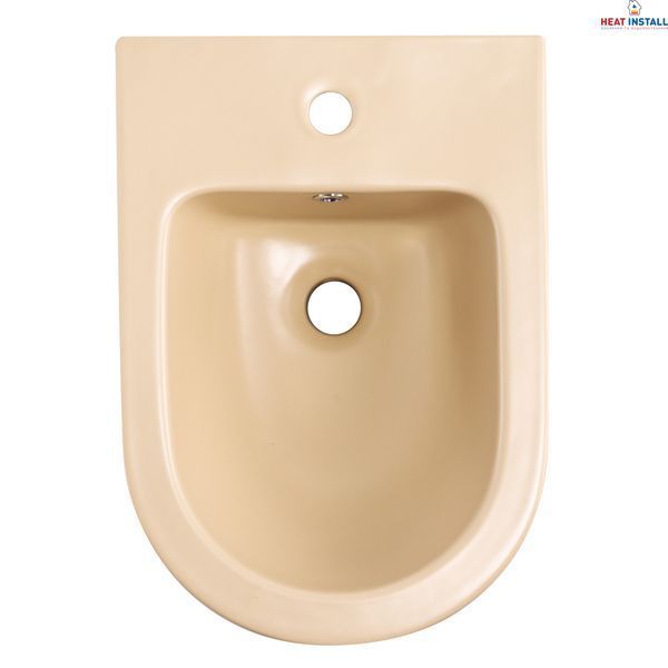 Біде підвісне Qtap Robin 515x370x350 мм, Beige QT13551381GSB SD00054286 фото