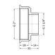 Перехідник Thermo Alliance Standart 2"х1 1/4" ВЗ SD4095032 SD00047829 фото 1