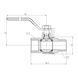 Кран кульовий Thermo Alliance Forte 1/2" ВЗ для газа (ручка) SF605G15 SD00010583 фото 2