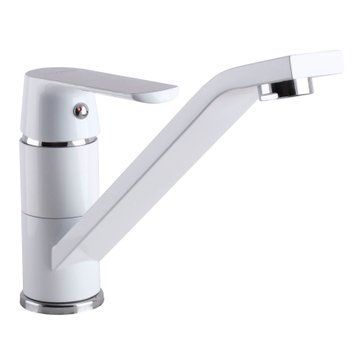 Змішувач для кухні Globus Lux Laguna GLA-0203Q-7-WHITE 000022565 фото