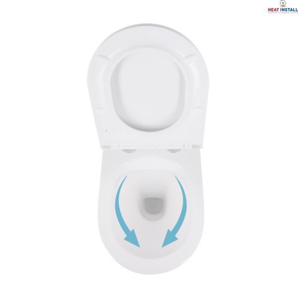 Унітаз підвісний Qtap Robin безобідковий з сідінням Soft-close QT1333046ENRW SD00033009 фото