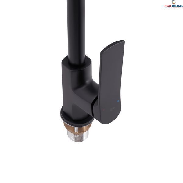 Змішувач для кухні Qtap Slavonice QTSLA9042103UB Black Matt SD00047480 фото