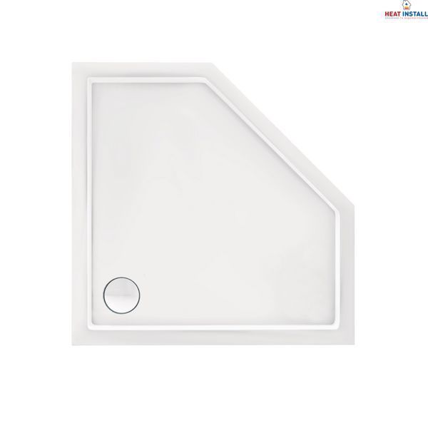 Душовий піддон Qtap Diamond 301112 100x100x12 см + сифон SD00046993 фото