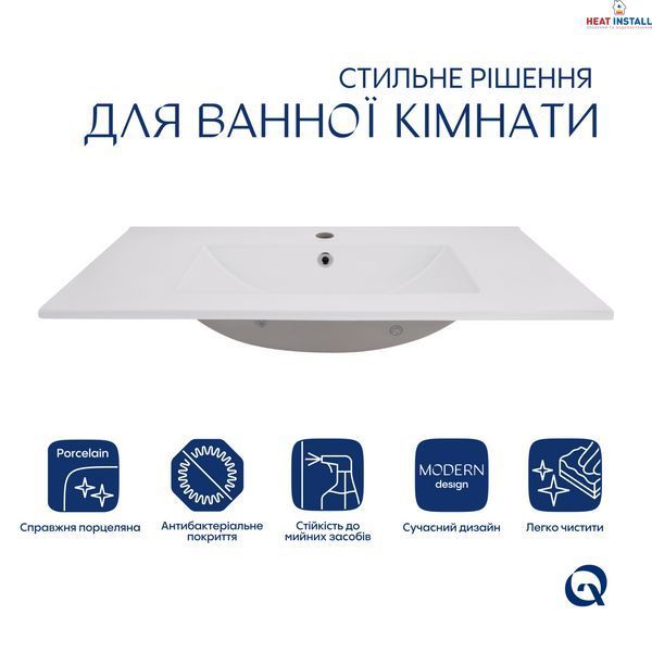 Раковина Qtap Albatross 820х460х180 White QT01113080CW1 SD00053610 фото