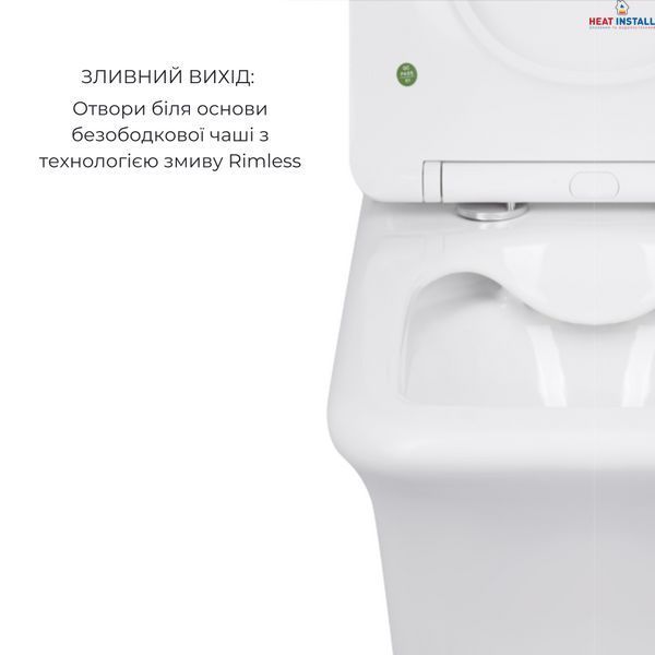 Акційний набір: Унітаз підлоговий Scorpio Ultra Quiet QT14222125AUQW + Унітаз підлоговий Kalao Rimless QT08221213A W SD00054163 фото
