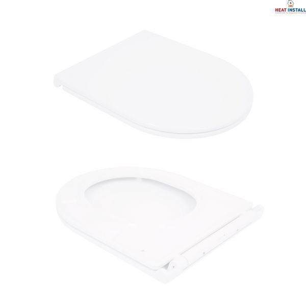 Унітаз підвісний Qtap Robin безобідковий з сідінням Soft-close QT1333046ENRW SD00033009 фото