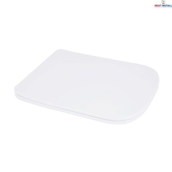 Сидіння для унітаза підлогового (Aries) 445&times;360&times;30 мм, White, з мікроліфтом? Slim Duroplast, Quick Release QT03228302W3 Qtap SD00054056 фото