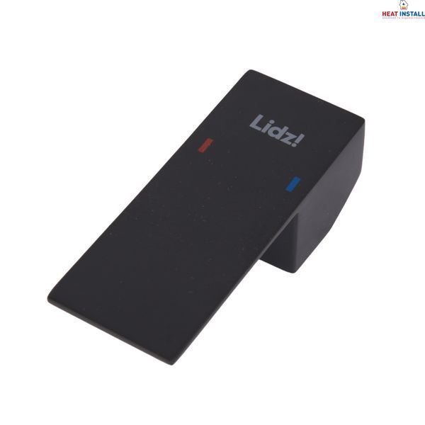 Ручка 25 мм Lidz (90х35х26,4) для змішувачів Kubis Black LDKUB903526449500 SD00055624 фото